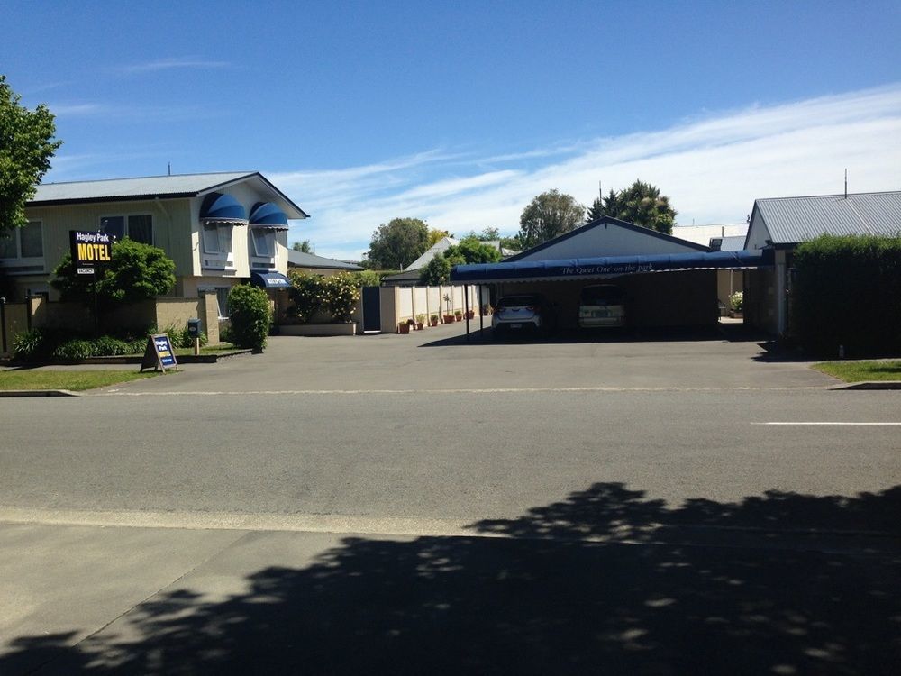 Hagley Park Motel 基督城 外观 照片