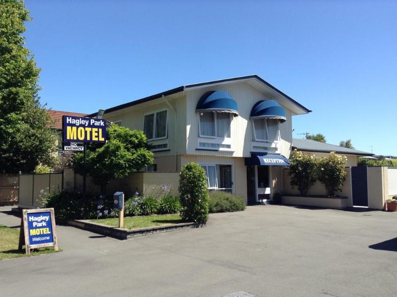 Hagley Park Motel 基督城 外观 照片