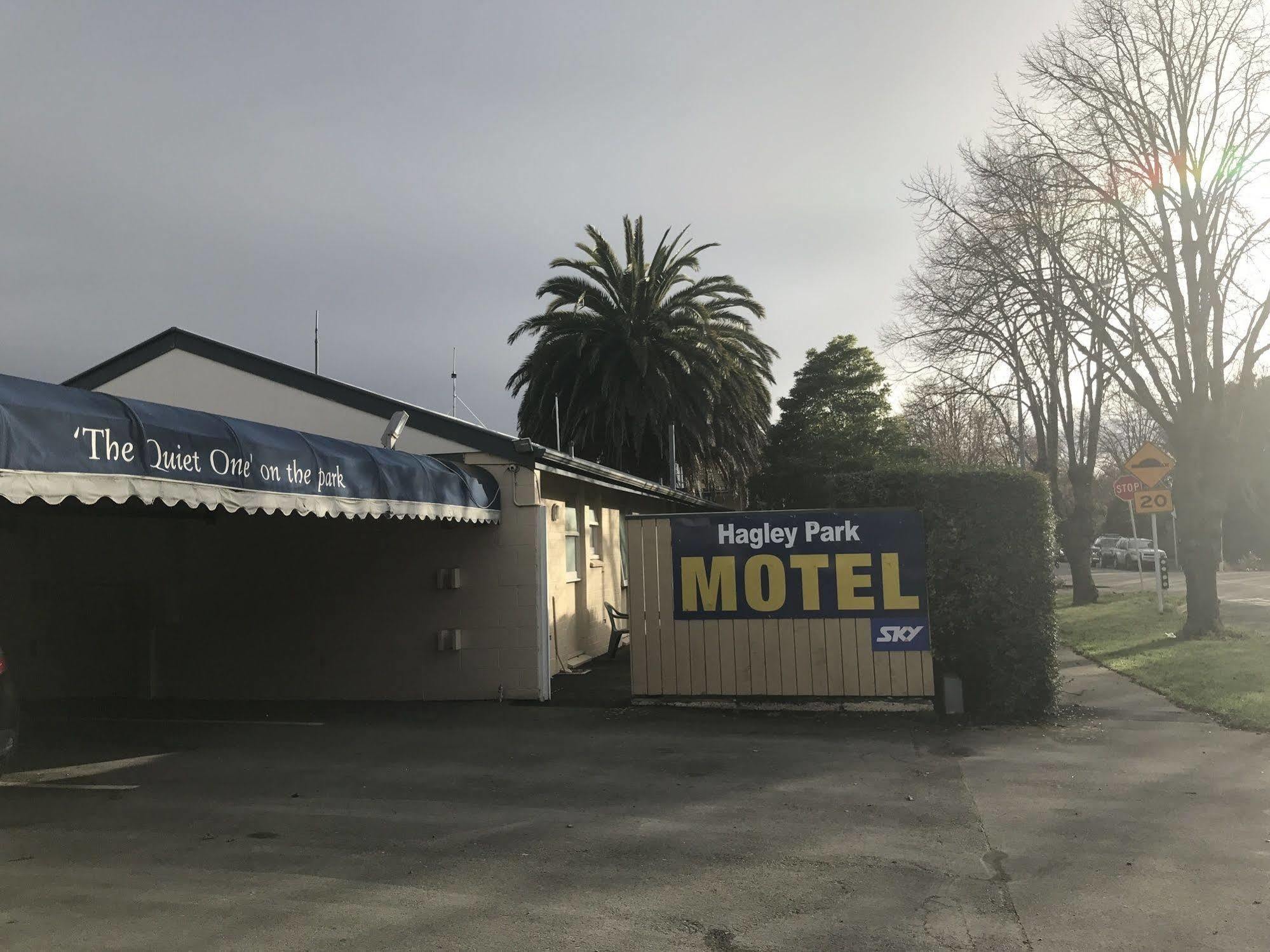 Hagley Park Motel 基督城 外观 照片