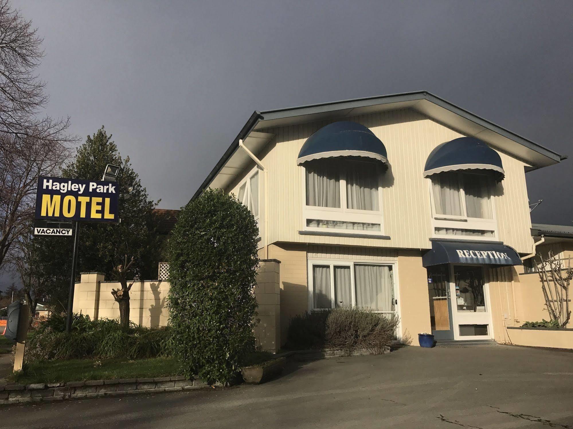 Hagley Park Motel 基督城 外观 照片